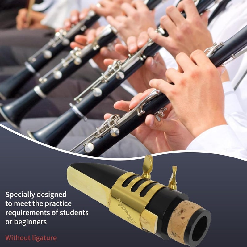 Danchet Beginner Clarinet Mouthpiece Acrylic 1.17mm for Bb or A Clarinet,Standard Series - Image 5